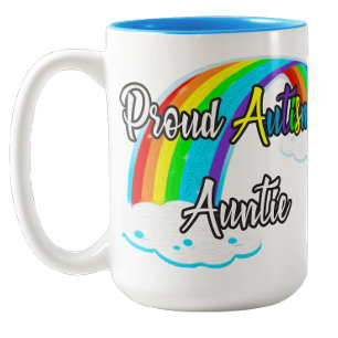 Caneca De Café Em Dois Tons Ortod Autism tia