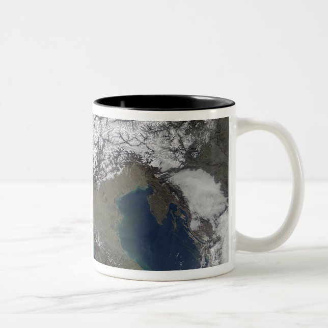 Caneca De Café Em Dois Tons Os Alpes 3 (Direita)
