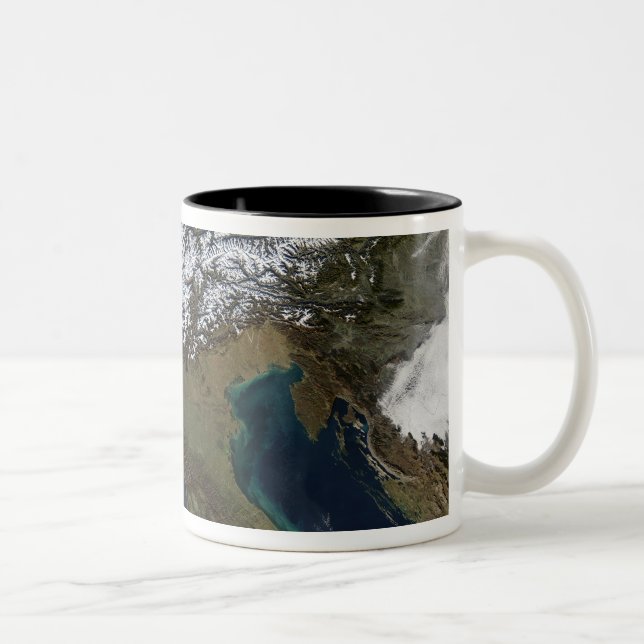 Caneca De Café Em Dois Tons Os Alpes 4 (Direita)