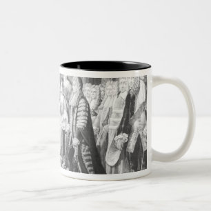 Caneca De Café Em Dois Tons Os artigos da união