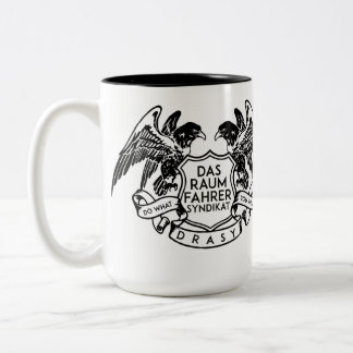 Caneca De Café Em Dois Tons Os astronautas taça