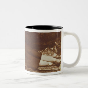 Caneca De Café Em Dois Tons Os Bedfellows, c.1843-47 (impressão de papel