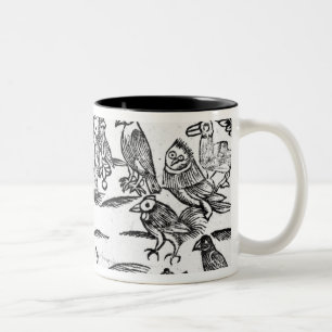 Caneca De Café Em Dois Tons Os Choristers arborizados ou a harmonia dos