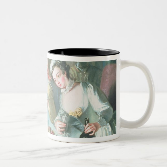 Caneca De Café Em Dois Tons Os cinco sentidos (Direita)