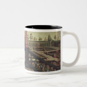 Caneca De Café Em Dois Tons Os cinco sentidos - cheiro