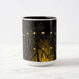 Caneca De Café Em Dois Tons Os copos do UFO refrigeram presentes