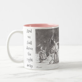Caneca De Café Em Dois Tons Os Dançarinos Mug