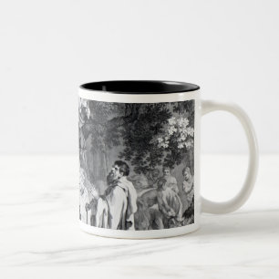Caneca De Café Em Dois Tons Os Druids, ou a conversão dos Britânicos