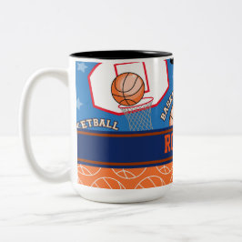 Caneca De Café Em Dois Tons Os ESPORTES personalizam o teste padrão conhecido