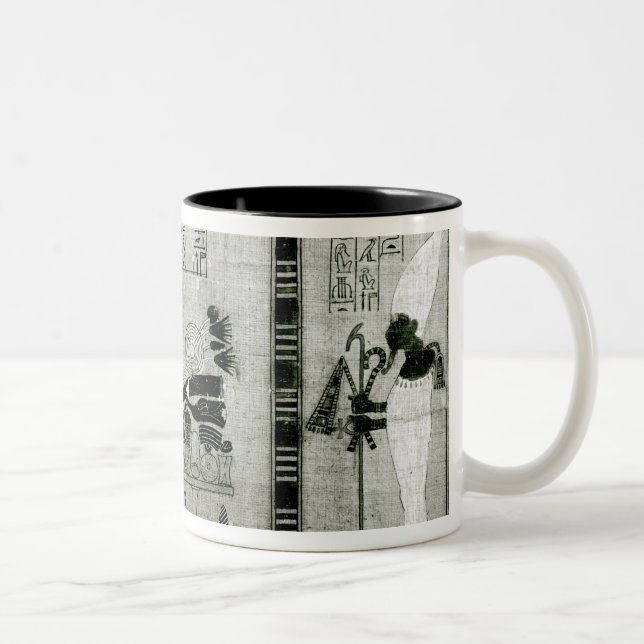 Caneca De Café Em Dois Tons Os falecidos acompanhados de sua irmã (Direita)