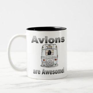 Caneca De Café Em Dois Tons Os íons são GradienteCinzentoPorTrás Incrível