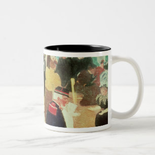 Caneca De Café Em Dois Tons Os jardins de Luxembourg, 1895