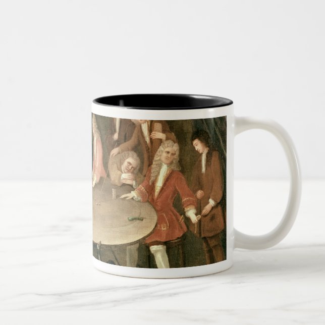 Caneca De Café Em Dois Tons Os jogadores (Direita)
