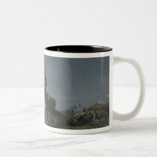 Caneca De Café Em Dois Tons Os ladrões do cavalo, século XIX