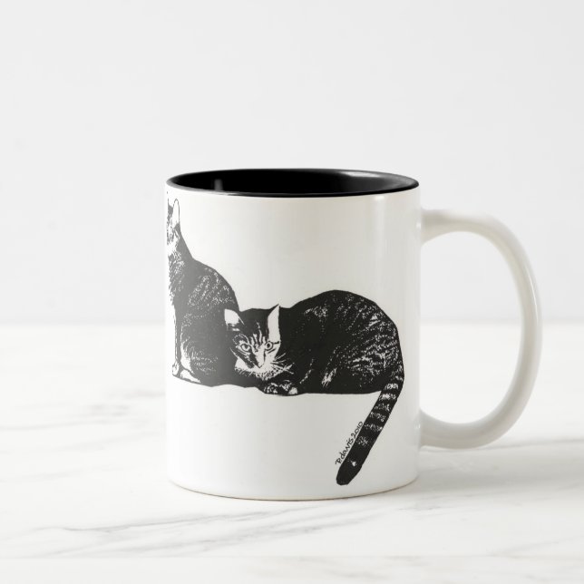 CANECA DE CAFÉ EM DOIS TONS OS MENINOS (Direita)