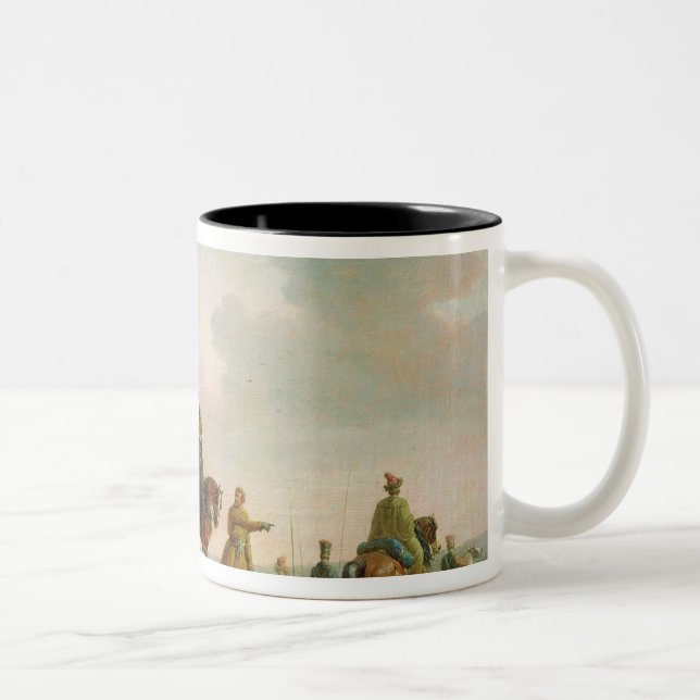 Caneca De Café Em Dois Tons Os partidários em 1812, 1820 (Direita)