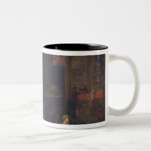 Caneca De Café Em Dois Tons Os prestamistas