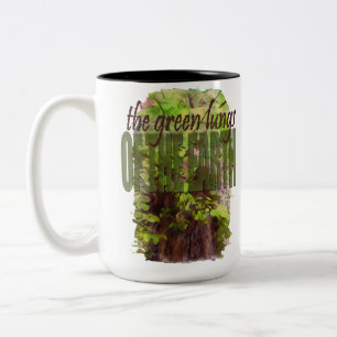 Caneca De Café Em Dois Tons Os Pulmões Verdes Da Terra