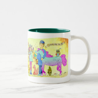 Caneca De Café Em Dois Tons Os veterinários são legal