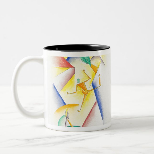 Caneca De Café Em Dois Tons Oskar Fischer (Esquerda)