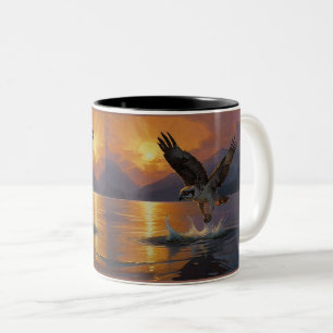 Caneca De Café Em Dois Tons Osprey faz um apanhado em Dusk