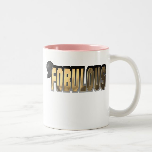 Caneca De Café Em Dois Tons Ouro de Fobulous (Direita)