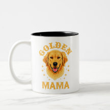 Ouro Retriever mãe amante de cachorros mulheres am