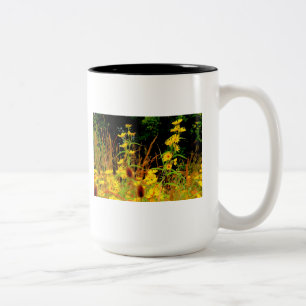 Caneca De Café Em Dois Tons Outono no monte #9 da carruagem