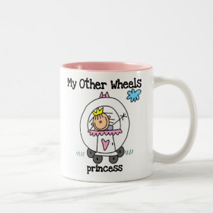 Caneca De Café Em Dois Tons Outras Rodas Princesa