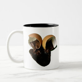 Caneca De Café Em Dois Tons Ovos de chocolate novidade