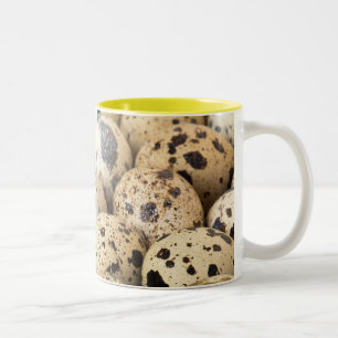 Caneca De Café Em Dois Tons Ovos de codorniz