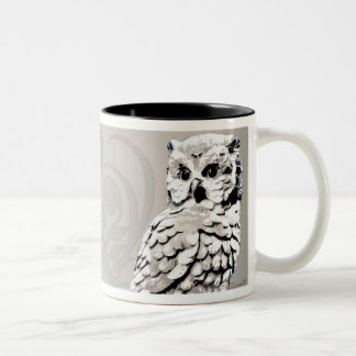 Caneca De Café Em Dois Tons Owl Art Mugs