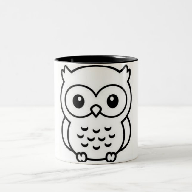 CANECA DE CAFÉ EM DOIS TONS OWL MUG (Centro)
