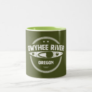 Caneca De Café Em Dois Tons Owyhee River, Oregon