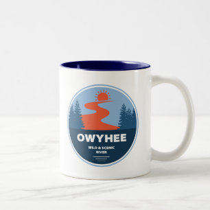 Caneca De Café Em Dois Tons Owyhee Wild E Scenic River
