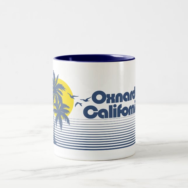 Caneca De Café Em Dois Tons Oxnard California (Centro)