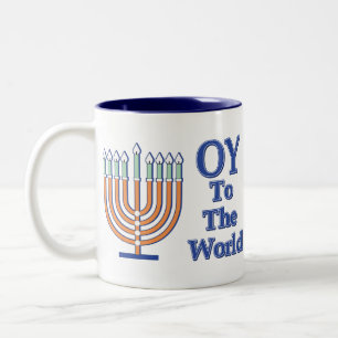 Caneca De Café Em Dois Tons Oy-to-The-World