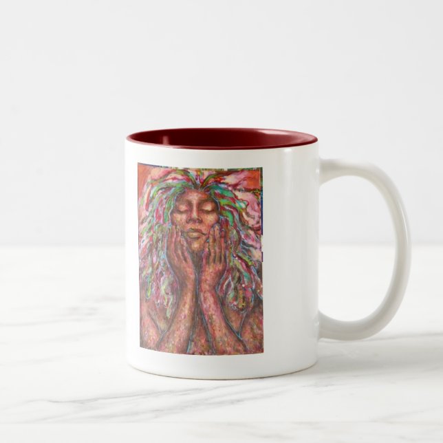 Caneca De Café Em Dois Tons pachamama (Direita)