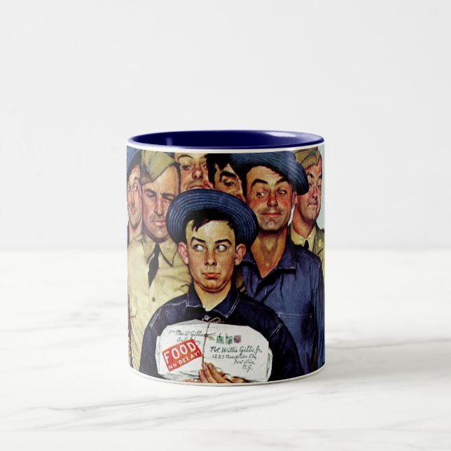 Caneca De Café Em Dois Tons Pacote de Willie Gillis da casa (Centro)