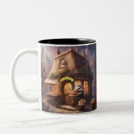 Caneca De Café Em Dois Tons Padaria Beazies Brookstone Square série web