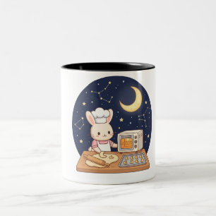 Caneca De Café Em Dois Tons Padaria Coelho ao Luar