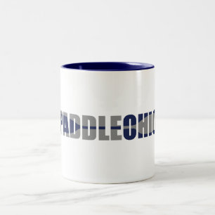 Caneca De Café Em Dois Tons Paddle Ohio Kayaking