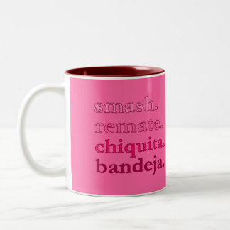 CANECA DE CAFÉ EM DOIS TONS PADEL COFFEE MUG – WORD VIBES – CHERRY PINKS
