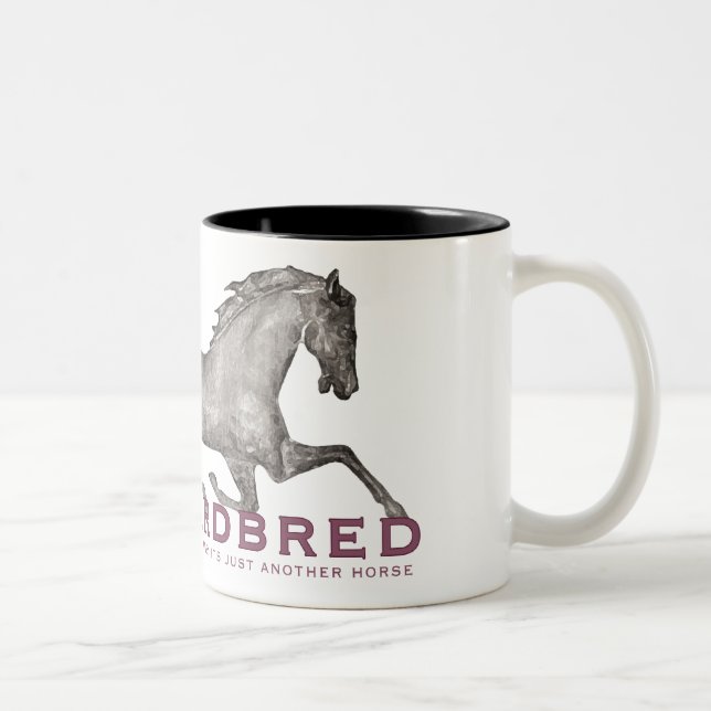 Caneca De Café Em Dois Tons Padrão (Direita)