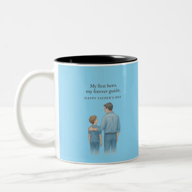Caneca De Café Em Dois Tons padre Mug (Esquerda)