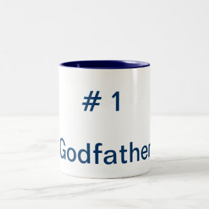 Caneca De Café Em Dois Tons Padrinho, #, 1