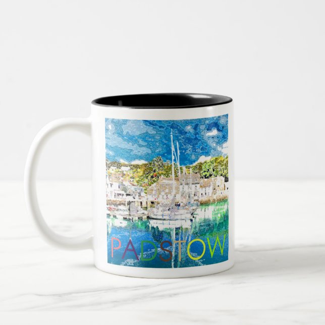 Caneca De Café Em Dois Tons Padstow (Esquerda)