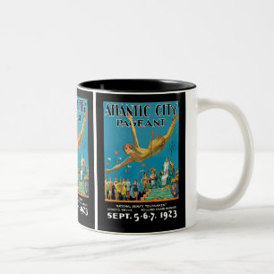 Caneca De Café Em Dois Tons Pageant de Atlantic City