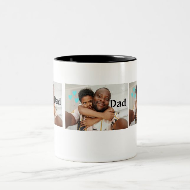 Caneca De Café Em Dois Tons Pai (Centro)