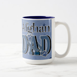 Caneca De Café Em Dois Tons PAI afegão